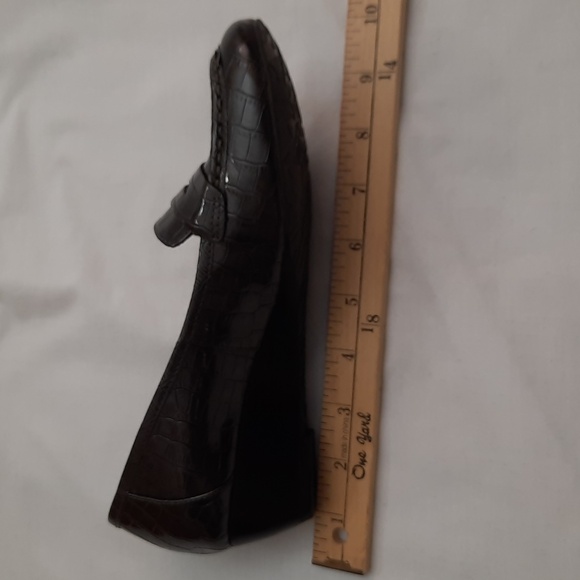 AK Anne Klein Women's Alligator Print Loafers Size 6M - Picture 11 of 11